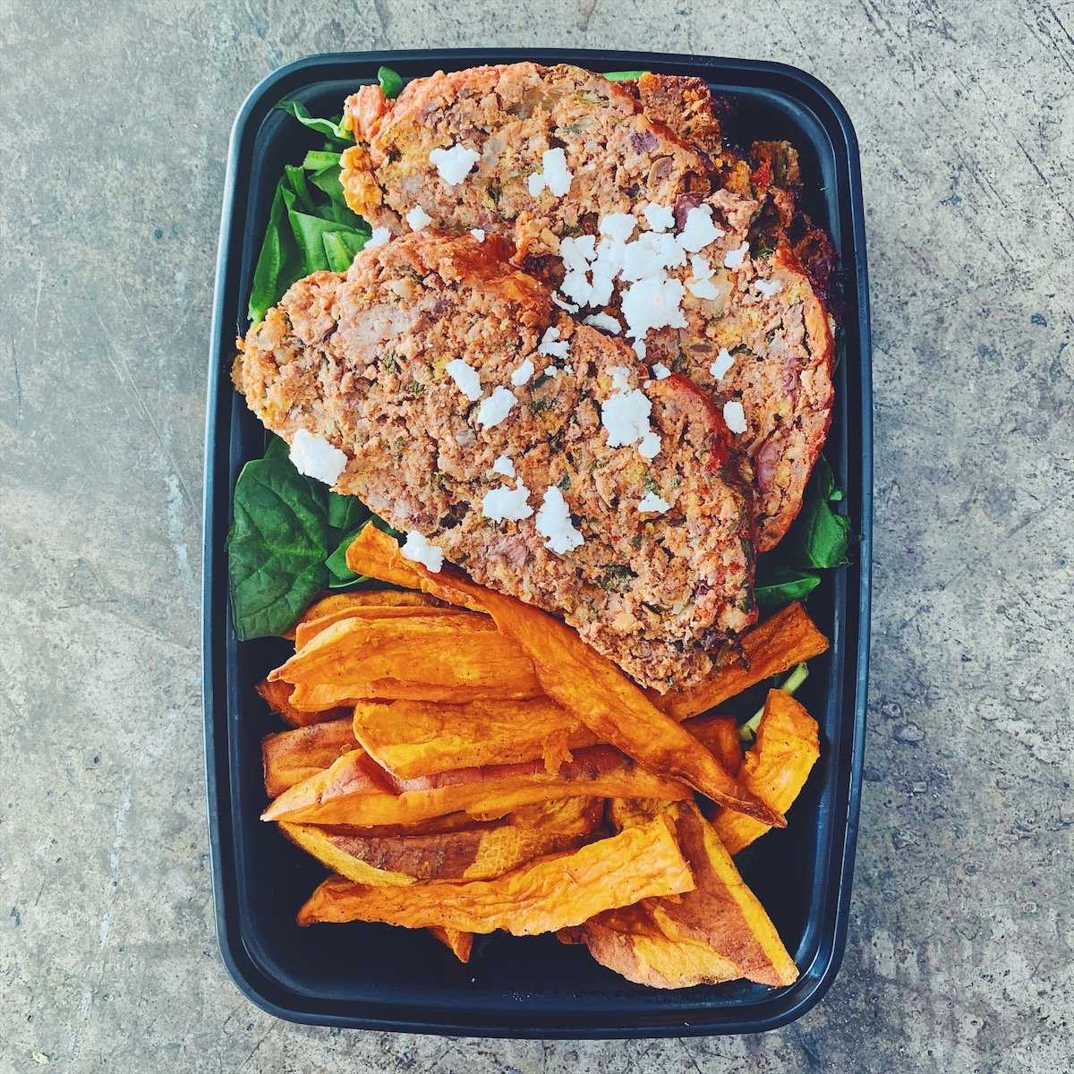 MEATLOAF AND FRIES | REFUL.CO